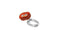 Anillo Aura Estelar: estalactita coral y plata .925