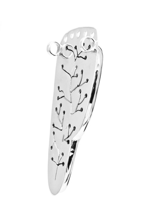 Dije Wild Horse: jasper y plata .925