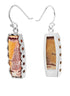 Aretes Equilibrio Natural: jasper y plata .925