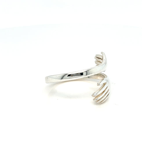Anillo Abrazo: plata .925