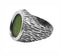 Anillo Jaguar: Jadeita en Plata .925